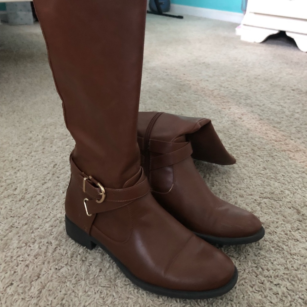 brown bass boots